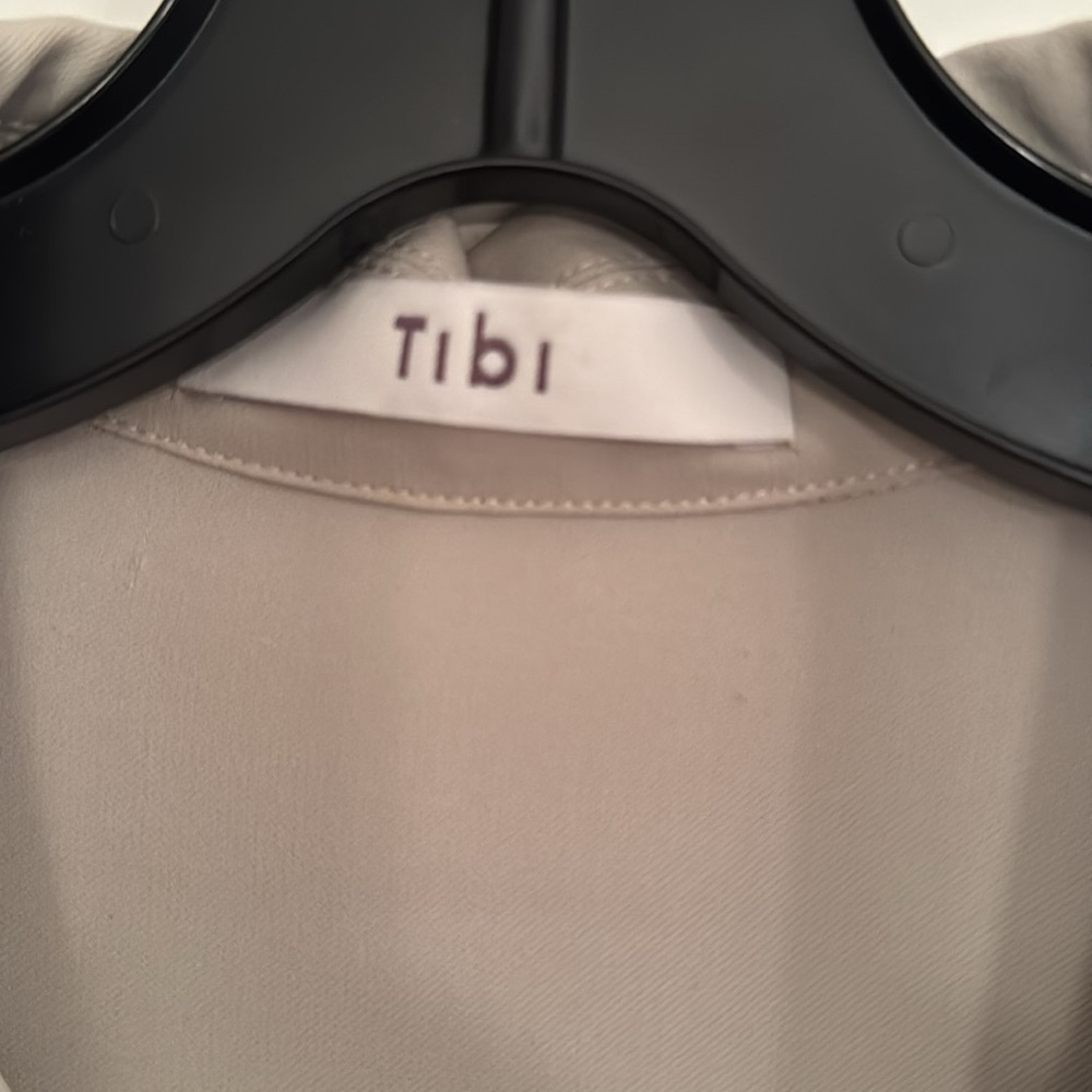 Tibi Cream Button-Up Blouse - Picture 2 of 4